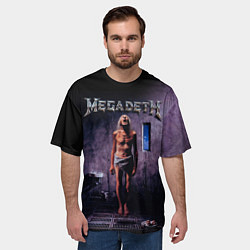 Футболка оверсайз мужская Megadeth: Madness, цвет: 3D-принт — фото 2