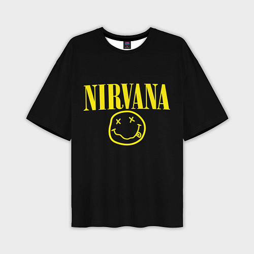 Мужская футболка оверсайз Nirvana Rock / 3D-принт – фото 1