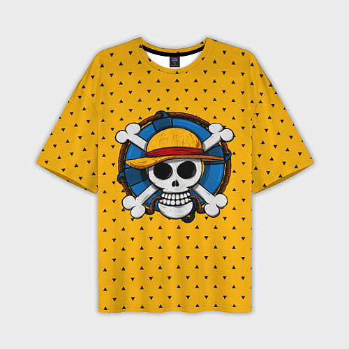Мужская футболка оверсайз One Pirate / 3D-принт – фото 1