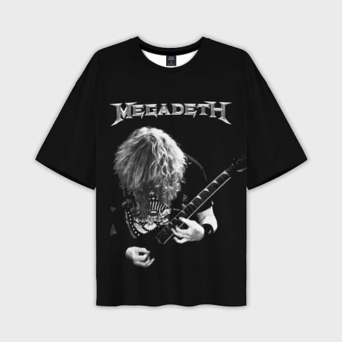 Мужская футболка оверсайз Dave Mustaine / 3D-принт – фото 1