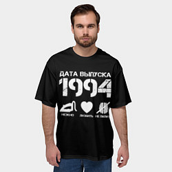 Футболка оверсайз мужская Дата выпуска 1994, цвет: 3D-принт — фото 2