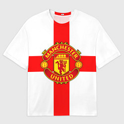 Мужская футболка оверсайз Manchester Utd: England