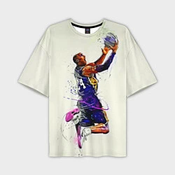 Футболка оверсайз мужская Kobe Bryant, цвет: 3D-принт
