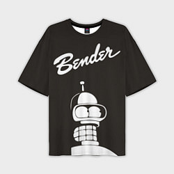 Мужская футболка оверсайз Bender Retro