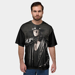Футболка оверсайз мужская Гробовщик 2, цвет: 3D-принт — фото 2