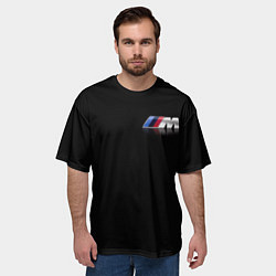 Футболка оверсайз мужская BMW motorsport, цвет: 3D-принт — фото 2