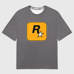 Футболка оверсайз мужская GTA VI: Rockstar Games, цвет: 3D-принт