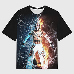 Мужская футболка оверсайз Рей Мистерио