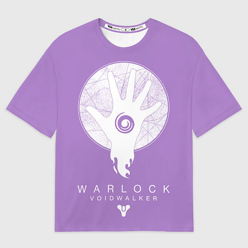 Мужская футболка оверсайз Destiny: Voidwalker / 3D-принт – фото 1