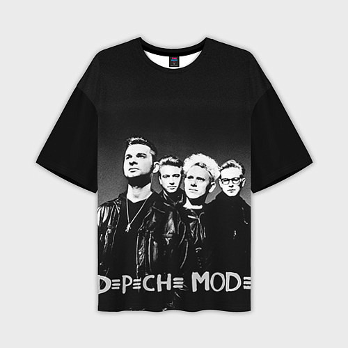 Мужская футболка оверсайз Depeche Mode: mono / 3D-принт – фото 1