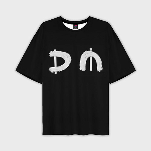 Мужская футболка оверсайз DM Rock / 3D-принт – фото 1