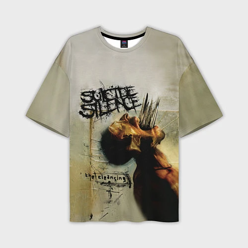 Мужская футболка оверсайз Suicide Silence: The cleansing / 3D-принт – фото 1