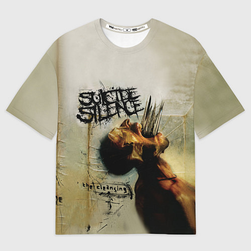 Мужская футболка оверсайз Suicide Silence: The cleansing / 3D-принт – фото 1
