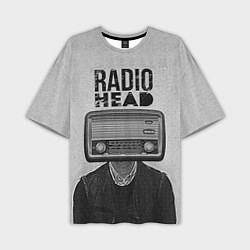 Мужская футболка оверсайз Radiohead Retro