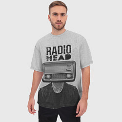 Футболка оверсайз мужская Radiohead Retro, цвет: 3D-принт — фото 2