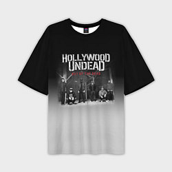 Мужская футболка оверсайз Hollywood Undead: Day of the dead
