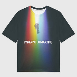 Футболка оверсайз мужская Imagine Dragons, цвет: 3D-принт