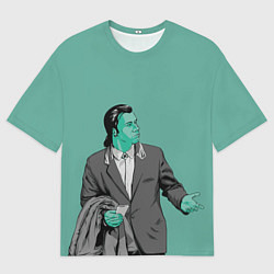 Футболка оверсайз мужская Недоумевающий Винсент, цвет: 3D-принт