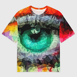 Футболка оверсайз мужская Eyes swag, цвет: 3D-принт