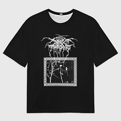 Мужская футболка оверсайз Bones: Dark