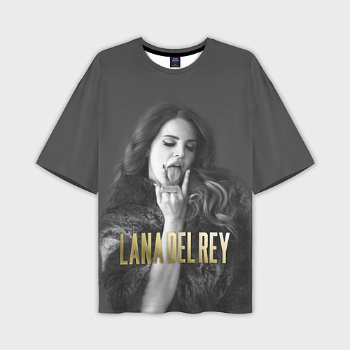 Мужская футболка оверсайз Lana Del Rey: Sex / 3D-принт – фото 1