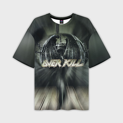 Мужская футболка оверсайз Overkill: Death Angel / 3D-принт – фото 1
