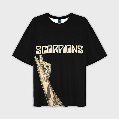 Мужская футболка оверсайз Scorpions Rock / 3D-принт – фото 1