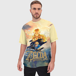 Футболка оверсайз мужская The Legend of Zelda, цвет: 3D-принт — фото 2