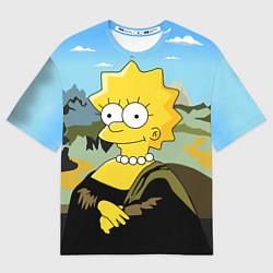 Мужская футболка оверсайз Mona Liza