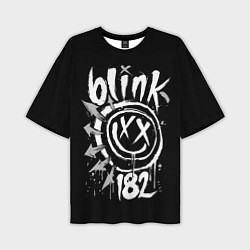 Мужская футболка оверсайз Blink-182