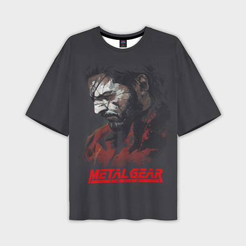 Мужская футболка оверсайз Metal Gear Solid / 3D-принт – фото 1