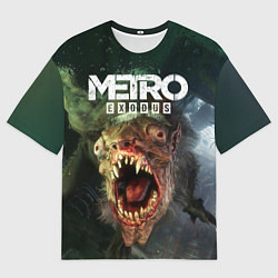 Футболка оверсайз мужская Metro Exodus, цвет: 3D-принт