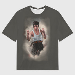 Мужская футболка оверсайз Брюс Ли