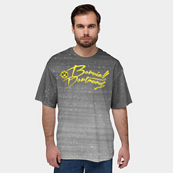 Футболка оверсайз мужская Borussia Dortmund - New Design 2022, цвет: 3D-принт — фото 2