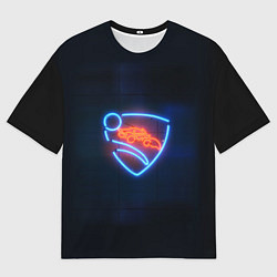 Мужская футболка оверсайз Rocket League