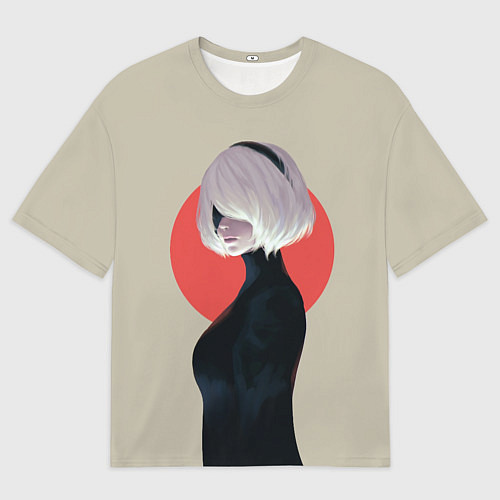 Мужская футболка оверсайз Nier Automata / 3D-принт – фото 1