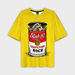 Мужская футболка оверсайз Blink-182: Crappy punk rock