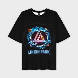 Футболка оверсайз мужская Linkin Park: Engine, цвет: 3D-принт