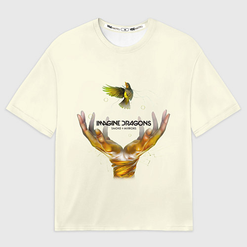 Мужская футболка оверсайз Imagine Dragons S+M / 3D-принт – фото 1