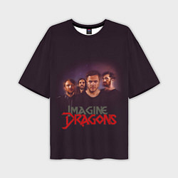 Мужская футболка оверсайз Группа Imagine Dragons