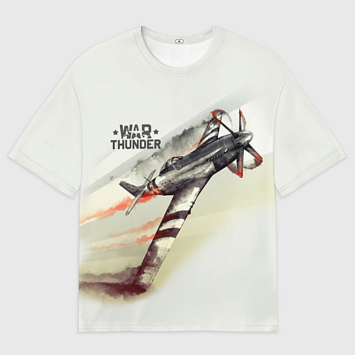 Мужская футболка оверсайз War Thunder / 3D-принт – фото 1