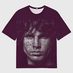 Мужская футболка оверсайз The Doors: Jim Morrison