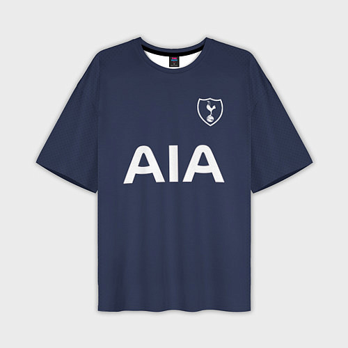 Мужская футболка оверсайз Tottenham FC: Kein Away 17/18 / 3D-принт – фото 1