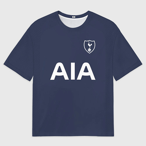 Мужская футболка оверсайз Tottenham FC: Kein Away 17/18 / 3D-принт – фото 1