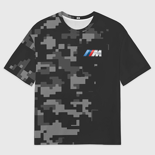 Мужская футболка оверсайз BMW БМВ / 3D-принт – фото 1
