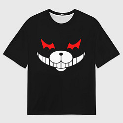 Футболка оверсайз мужская Monokuma Black, цвет: 3D-принт