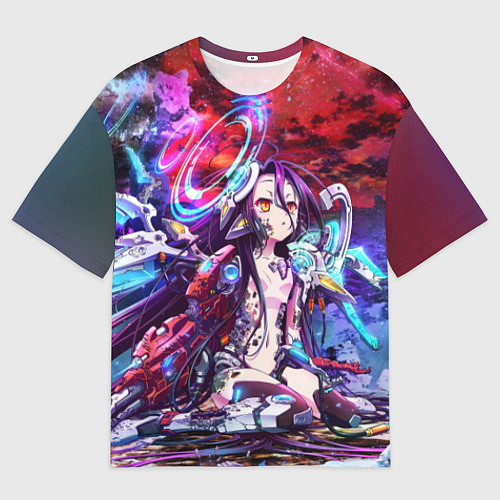 Мужская футболка оверсайз No Game No Life Zero / 3D-принт – фото 1