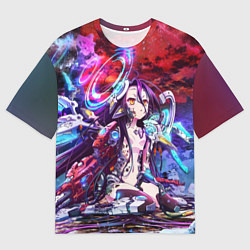 Футболка оверсайз мужская No Game No Life Zero, цвет: 3D-принт