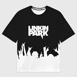 Футболка оверсайз мужская Linkin Park: Black Rock, цвет: 3D-принт