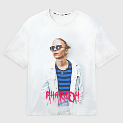 Футболка оверсайз мужская Pharaoh: White side, цвет: 3D-принт